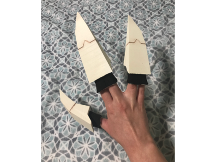 transformers animated tfa shockwave finger claws jetatlasr 3d print model - Mito3D