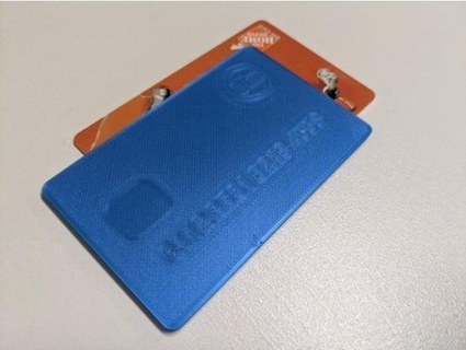 sturdy credit card tatkons 3d print model - Mito3D