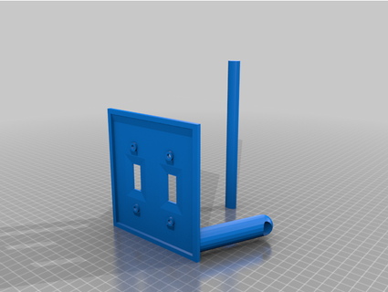 new switch cover tower hanger shawncao 3d print model - Mito3D