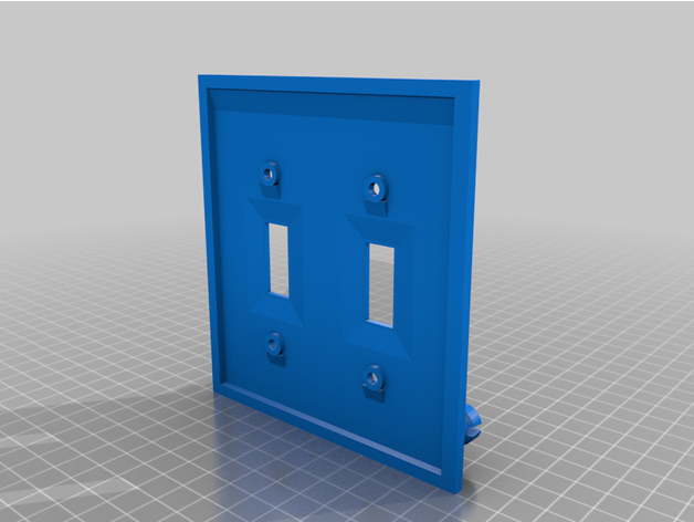 switch cover key hanger shawncao 3D print model - Mito3D
