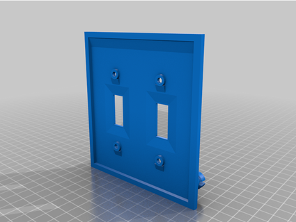 switch cover key hanger shawncao 3d print model - Mito3D