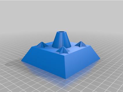 escritorio bandera polo base boozobundar 3d print model - Mito3D