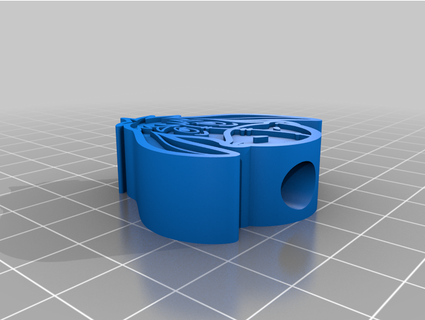 eeyore cannuccia cappello cilindro lukfloss 3d print model - Mito3D