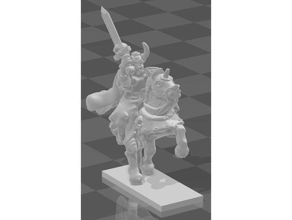 mestre guerra caos personagem darkgref 3d print model - Mito3D