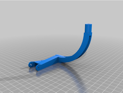faible friction filament guider câble chaîne compatible astronomique 3d print model - Mito3D