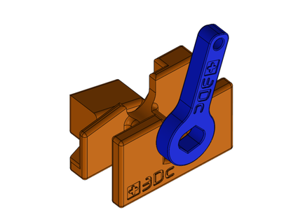 swiss3dc starlex 22 giro creality pre mounting block 3d print model - Mito3D