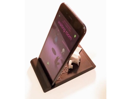 telefones humanidade phone ficar pé fantasma fabuloso 3d print model - Mito3D