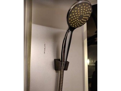 aurline shower head holder support pommeau de douche cole-zombie 3d print model - Mito3D