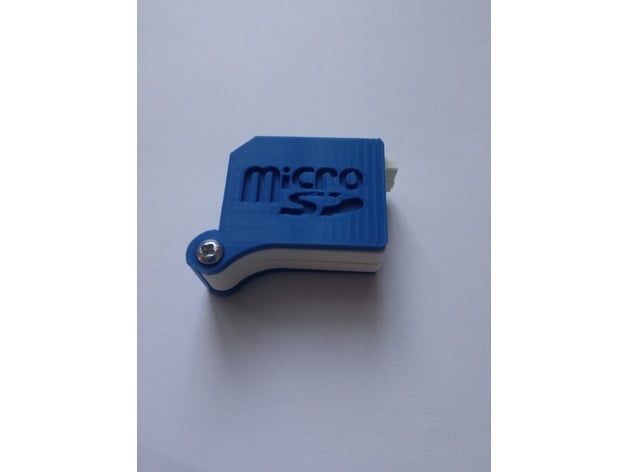 micro sd carta scatola 3d 3D print model - Mito3D