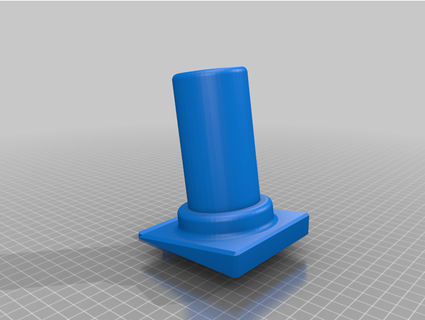 flashforge creator pro 2 filament roll holder makeausername 3d print model - Mito3D