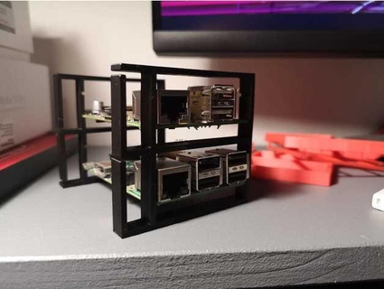 raspberry pi bracket dasistdaniel 3d print model - Mito3D
