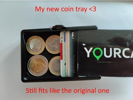 larger znap coin tray norrodar 3d print model - Mito3D