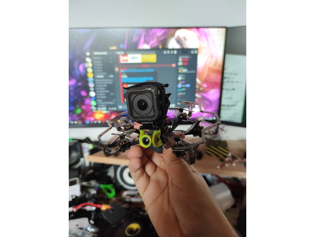 flywoo luciérnaga maleficio nano gopro sesión montar 15 20 legorj35 3D print model - Mito3D