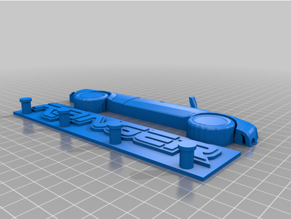 vado guardabosque gancho llave jollyrogers1402 3d print model - Mito3D