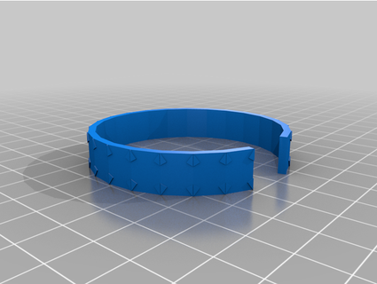 donne braccialetto 2 aldo root 3d print model - Mito3D