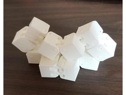 estendido 12pc kobayashi inquietação cubo reavivar 3d print model - Mito3D