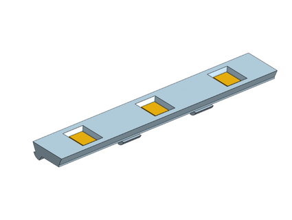 slot Startseite Mantel LED Streifen sampie777 3d print model - Mito3D