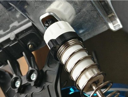 tamiya shock ammortizzatore fisso taglia distanziatore fiechr 3d print model - Mito3D