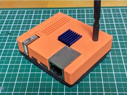 orange pi zero2 enclosure low profile prokoko 3d print model - Mito3D