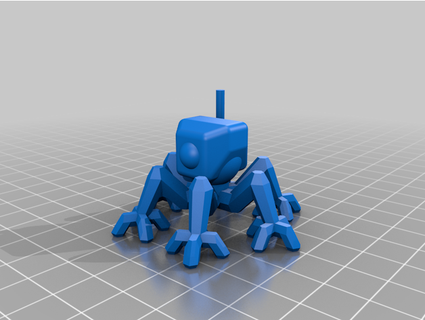 incredible crab drone n7o7 3d print model - Mito3D