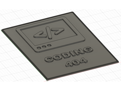 coding 404 halfempty973 3d print model - Mito3D