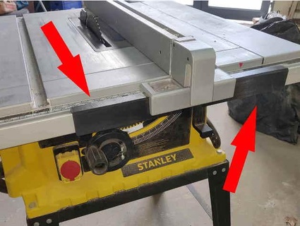 stanley table saw fence square upgrade adrianparisi 3d print model - Mito3D