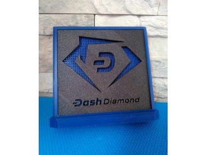 dashdiamond desktop 3d print model - Mito3D