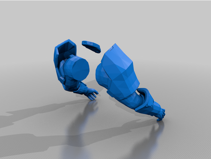 destin 2 pandémonique Titan armure supergtroyer 3d print model - Mito3D