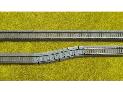 flexibel Spur Marklin track Milchx 3d print model - Mito3D