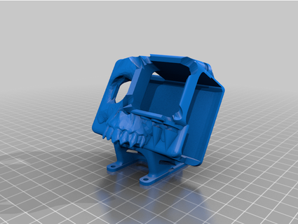 iflight xl6-xl7 skull mount growingsurvival 3d print model - Mito3D