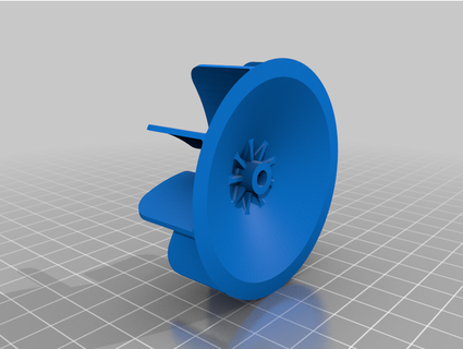 hair dryer fan blade porras93 3d print model - Mito3D