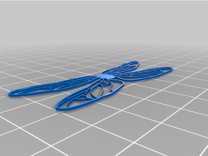 dragonfly wings goyal 3d print model - Mito3D