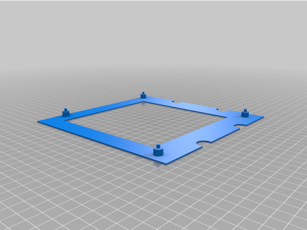 modulaire carte mère base impasse Yorosaki 3D print model - Mito3D