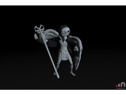 angel change kin fables printedsun 3d print model - Mito3D