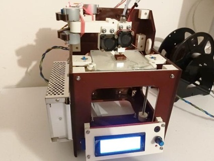 mini scara impressora salvagi 3d print model - Mito3D