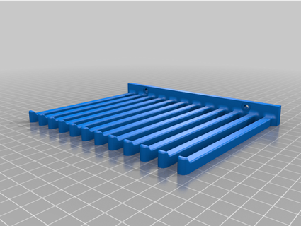 cable tray ftobler - extended thegreatlazlo 3d print model - Mito3D