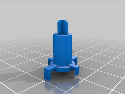 commodore vic 20 key stem plunger l0wlevel 3d print model - Mito3D