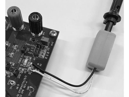 oscilloscopio sonda filo adattatore damianb2 3d print model - Mito3D