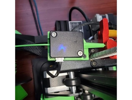 cr 6 se filamento sensor adattatore dual Ingranaggio estrusore massimo amico 3d print model - Mito3D