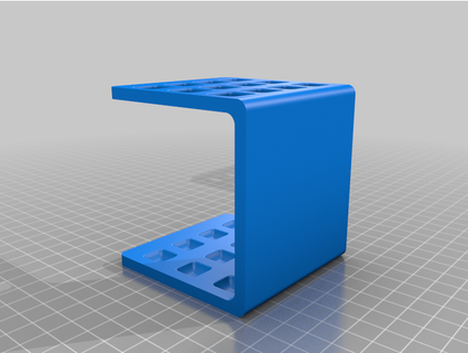 boya fırça Kulp destek c shape high3dprint 3d print model - Mito3D