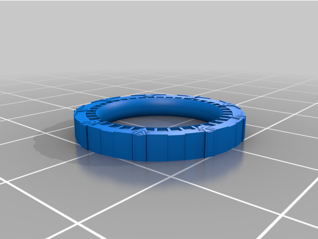 stargate ring finger baldsealion 3D print model - Mito3D