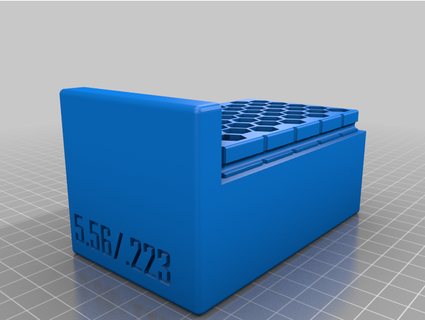 223 munición caja archivos apartado keaton 3d print model - Mito3D