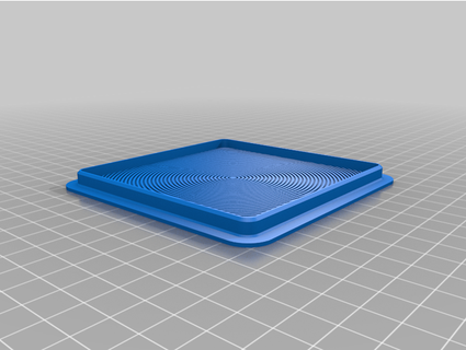Quadrat Grundierung Flip Tablett Jollyrogr 3d print model - Mito3D