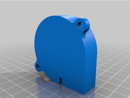 40mm fan adapter-converter 5015 radial 40mm axial jeburroughs  3d print model - Mito3D