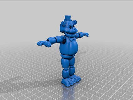 Freddy fazbear épiquemealdev 3d print model - Mito3D