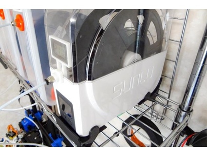 sunlu s1 filament dryer metalrack stand half shelf tokyo bird 3d print model - Mito3D