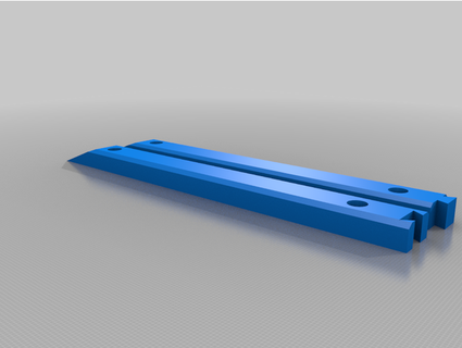 skateboard rail centered swaipa 3d print model - Mito3D