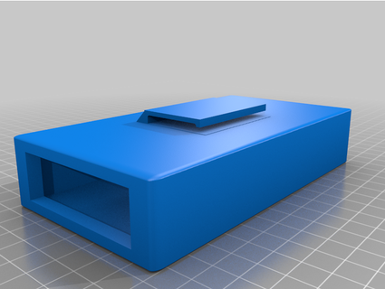 Labrador adata batería paquete soporte 14cmw 17l 2h franky 3d print model - Mito3D