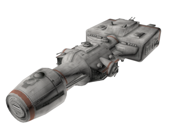 dp 20 corellian gunship lopiv2 3D print model - Mito3D