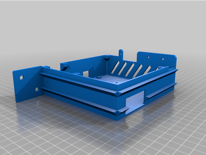 ender 3 skr v14 half rear case cenzic 3d print model - Mito3D